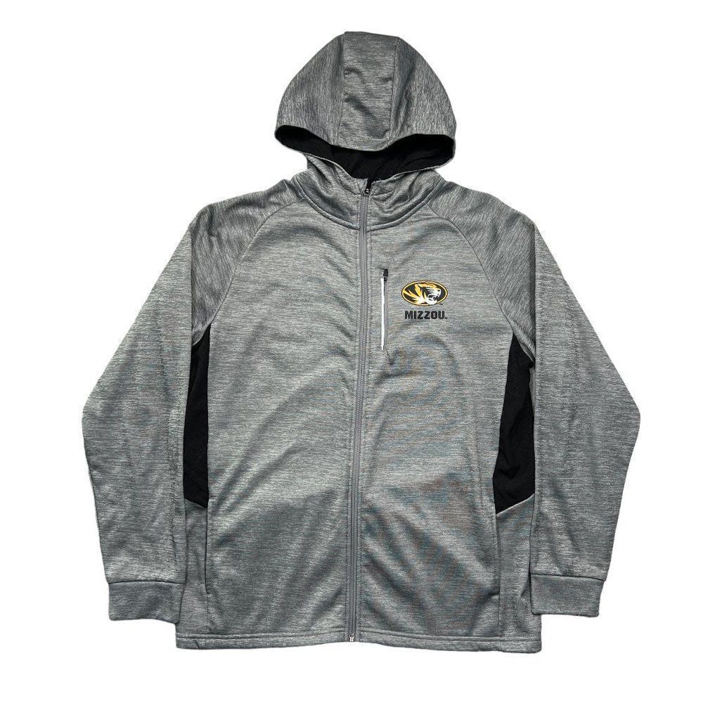 Colosseum Men's Missouri Tigers Mizzou‎ Full Zip Hooded Lightweight Jacket